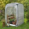 Pop-Up Poly Greenhouse Plant Cover – 1.25x1.25x1.35m H -EcoFlora Sales Shop GPP125 07201000x100020809kb