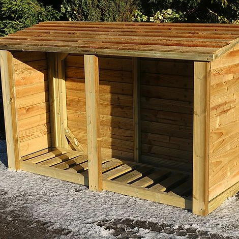 Heavy Duty Log Store 4 X 6ft 5 Heavy Duty Log Store 4 X 6ft - Image 3
