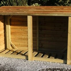 Heavy Duty Log Store 4 X 6ft 10 Heavy Duty Log Store 4 X 6ft -EcoFlora Sales Shop IMG 0569