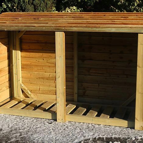 Heavy Duty Log Store 4 X 6ft 6 Heavy Duty Log Store 4 X 6ft - Image 4