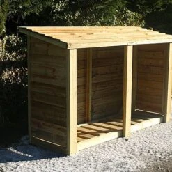 Heavy Duty Log Store 4 X 6ft 11 Heavy Duty Log Store 4 X 6ft -EcoFlora Sales Shop IMG 0571