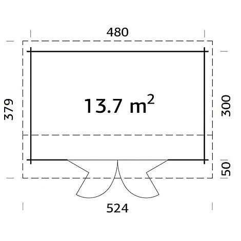 Ines 2 3m X 4.8m Summerhouse 6 Ines 2 3m X 4.8m Summerhouse - Image 4