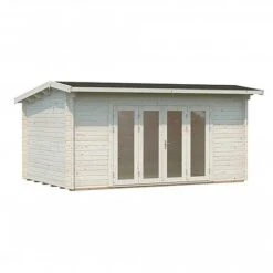 Ines 2 3m X 4.8m Summerhouse 8 Ines 2 3m X 4.8m Summerhouse -EcoFlora Sales Shop Ines20220white1