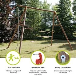 Soulet Galdar Wooden Swing Set 11 Soulet Galdar Wooden Swing Set -EcoFlora Sales Shop Infographics20Images29