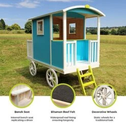 Soulet Carry Shepherds Hut Playhouse 6 X 8 -EcoFlora Sales Shop Infographics20Images32