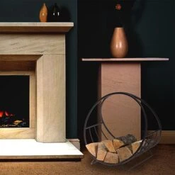 Idooka Wood Basket Log Store Firewood Rack -EcoFlora Sales Shop Lifestyle14