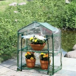 Idooka Pop-Up Plastic Greenhouses -EcoFlora Sales Shop Lifestyle201
