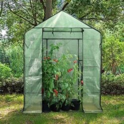 Idooka Pop-Up Plastic Greenhouses -EcoFlora Sales Shop Lifestyle220Tomato1