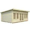 Lisa 19.4m2 Log Cabin -EcoFlora Sales Shop Lisa2019.41