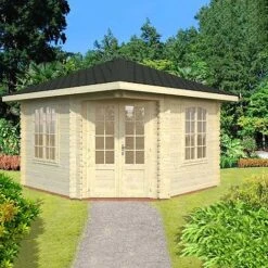 Melanie 9.6m2 Summerhouse 3.5m X 3.5m -EcoFlora Sales Shop Melanie209.620life