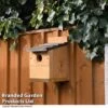 Multinester Nest Box With Shingle Roof -EcoFlora Sales Shop NEST BOXMULTSH T49270