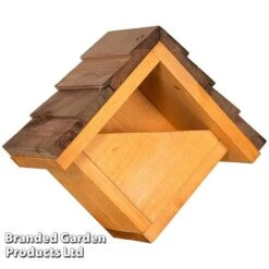 Robin Nest Box With Shingle Roof -EcoFlora Sales Shop NEST BOXROBINS S47288