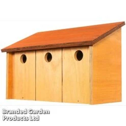 Oakham Sparrow Terrace Nest Box -EcoFlora Sales Shop NEST BOXSPARRO S47303