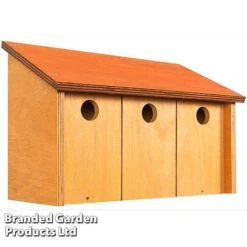 Oakham Sparrow Terrace Nest Box -EcoFlora Sales Shop NEST BOXSPARRO S47304