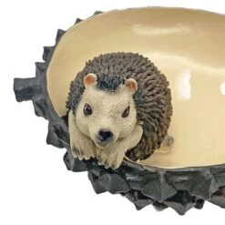 Hedgehog Design Garden Bird Bath -EcoFlora Sales Shop NJ1185 3