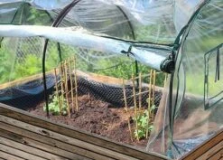 Idooka Polytunnel And Pop Up Greenhouse Cold Frame - Hoops Grow Tunnel -EcoFlora Sales Shop Planter