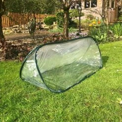 Pop Up Mini Greenhouse & Polytunnel Cloche -EcoFlora Sales Shop Poly20cloche201000x100020904kb