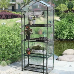 Idooka Pop-Up Plastic Greenhouses -EcoFlora Sales Shop Pond