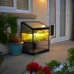 Sprout S6 - Climate Controlled Mini Greenhouse -EcoFlora Sales Shop S62lights