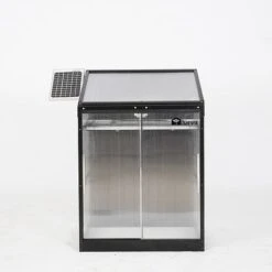 Sprout S6 - Climate Controlled Mini Greenhouse -EcoFlora Sales Shop S6closedsolar