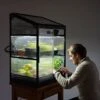 Sprout S6 - Climate Controlled Mini Greenhouse -EcoFlora Sales Shop S6darkwithman
