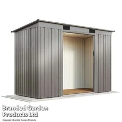 Waltons Pent Metal Shed 6.6 X 3.9ft 23 Waltons Pent Metal Shed 6.6 X 3.9ft -EcoFlora Sales Shop SHED PENTGREYA B48419