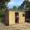Waltons 10' X 6' Outdoor Wooden Overlap Reverse Apex Roof Garden Storage Shed 1 Waltons 10' X 6' Outdoor Wooden Overlap Reverse Apex Roof Garden Storage Shed -EcoFlora Sales Shop SI 001 001 0102 10x6 DT Overlap Reverse Apex MG2D MainDO