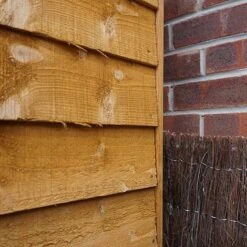 4 X 3 Waltons Overlap Apex Wooden Garden Shed -EcoFlora Sales Shop SI 001 001 0146201220Corner20Cladding