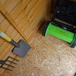 4 X 3 Waltons Overlap Apex Wooden Garden Shed -EcoFlora Sales Shop SI 001 001 0146201720Floor1