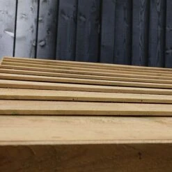 Waltons 3 X 3 Pressure Treated Single Log Storage Shed Unit -EcoFlora Sales Shop SI 001 002 0024 Single Log Store 009