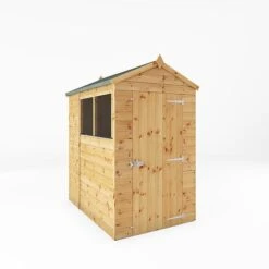 Waltons 6' X 4' Outdoor Tongue & Groove Repositionable Garden Shiplap Storage Shed -EcoFlora Sales Shop SI 001 003 0159 6x4 Dip Treated Shiplap Apex MainDC