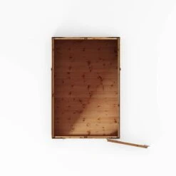 Waltons 6' X 4' Outdoor Tongue & Groove Repositionable Garden Windowless Shiplap Storage Shed -EcoFlora Sales Shop SI 001 003 0160 6x4 Dip Treated Shiplap Apex Plan