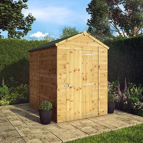 Waltons 7' X 5' Outdoor Tongue & Groove Repositionable Garden Windowless Shiplap Storage Shed 4 Waltons 7' X 5' Outdoor Tongue & Groove Repositionable Garden Windowless Shiplap Storage Shed - Image 2