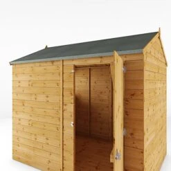 Waltons 8' X 6' Outdoor Tongue & Groove Repositionable Garden Windowless Shiplap Storage Shed -EcoFlora Sales Shop SI 001 003 0164 8x6 Shiplap Reverse Apex Detail002