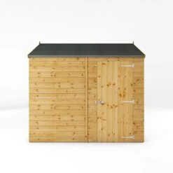 Waltons 8' X 6' Outdoor Tongue & Groove Repositionable Garden Windowless Shiplap Storage Shed -EcoFlora Sales Shop SI 001 003 0164 8x6 Shiplap Reverse Apex Front