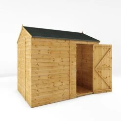 Waltons 8' X 6' Outdoor Tongue & Groove Repositionable Garden Windowless Shiplap Storage Shed -EcoFlora Sales Shop SI 001 003 0164 8x6 Shiplap Reverse Apex MainDO