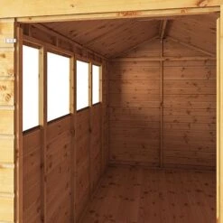 Waltons 10' X 6' Outdoor Tongue & Groove Repositionable Garden Shiplap Storage Shed 18 Waltons 10' X 6' Outdoor Tongue & Groove Repositionable Garden Shiplap Storage Shed -EcoFlora Sales Shop SI 001 003 0165 10x6 Dip Treated Shiplap Apex Detail002