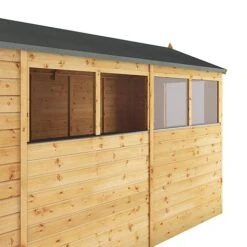 Waltons 10' X 6' Outdoor Tongue & Groove Repositionable Garden Shiplap Storage Shed 19 Waltons 10' X 6' Outdoor Tongue & Groove Repositionable Garden Shiplap Storage Shed -EcoFlora Sales Shop SI 001 003 0165 10x6 Dip Treated Shiplap Apex Detail003