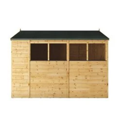 Waltons 10' X 6' Outdoor Tongue & Groove Repositionable Garden Shiplap Storage Shed 22 Waltons 10' X 6' Outdoor Tongue & Groove Repositionable Garden Shiplap Storage Shed -EcoFlora Sales Shop SI 001 003 0165 10x6 Dip Treated Shiplap Apex Left