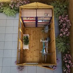 Waltons 10' X 6' Outdoor Tongue & Groove Repositionable Garden Shiplap Storage Shed 16 Waltons 10' X 6' Outdoor Tongue & Groove Repositionable Garden Shiplap Storage Shed -EcoFlora Sales Shop SI 001 003 0165 10x6 Dip Treated Shiplap Apex W3 Aerial