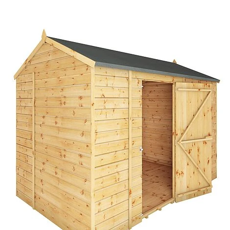 Waltons 10' X 6' Outdoor Repositionable Windowless Garden Shiplap Tongue & Groove Garden Storage Shed 9 Waltons 10' X 6' Outdoor Repositionable Windowless Garden Shiplap Tongue & Groove Garden Storage Shed - Image 7