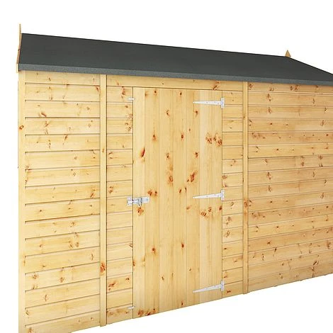 Waltons 10' X 6' Outdoor Repositionable Windowless Garden Shiplap Tongue & Groove Garden Storage Shed 7 Waltons 10' X 6' Outdoor Repositionable Windowless Garden Shiplap Tongue & Groove Garden Storage Shed - Image 5