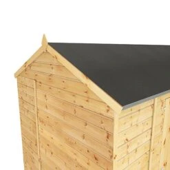 Waltons 10' X 6' Outdoor Repositionable Windowless Garden Shiplap Tongue & Groove Garden Storage Shed 18 Waltons 10' X 6' Outdoor Repositionable Windowless Garden Shiplap Tongue & Groove Garden Storage Shed -EcoFlora Sales Shop SI 001 003 0165 10x6 Dip Treated Shiplap Reverse Apex Detail004