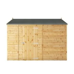 Waltons 10' X 6' Outdoor Repositionable Windowless Garden Shiplap Tongue & Groove Garden Storage Shed 21 Waltons 10' X 6' Outdoor Repositionable Windowless Garden Shiplap Tongue & Groove Garden Storage Shed -EcoFlora Sales Shop SI 001 003 0165 10x6 Dip Treated Shiplap Reverse Apex Front