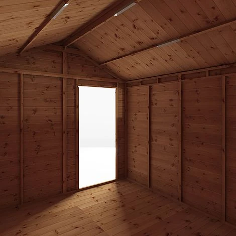 Waltons 10' X 8' Outdoor Tongue & Groove Repositionable Garden Windowless Shiplap Storage Shed 5 Waltons 10' X 8' Outdoor Tongue & Groove Repositionable Garden Windowless Shiplap Storage Shed - Image 3