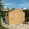 Waltons 12' X 10' Premium Shiplap Apex Workshop -EcoFlora Sales Shop SI 001 004 0096 12x10 Shiplap TG Workshop Mercia Garden 2 MainDC