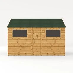 Waltons 12' X 10' Premium Shiplap Apex Workshop 21 Waltons 12' X 10' Premium Shiplap Apex Workshop -EcoFlora Sales Shop SI 001 004 0096 12x10 Shiplap TG Workshop Studio Left