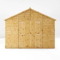 Waltons 15' X 10' Premium Shiplap Apex Workshop -EcoFlora Sales Shop SI 001 004 0098 15x10 Premium Shiplap Apex Workshop Front