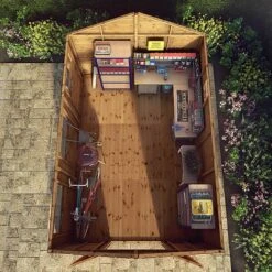 Waltons 15' X 10' Premium Shiplap Apex Workshop -EcoFlora Sales Shop SI 001 004 0098 15x10 Premium Shiplap Apex Workshop MG2D Aerial