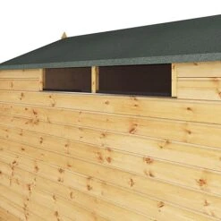 Waltons 8' X 6' Outdoor Shiplap Tongue & Groove Apex Roof Garden Security Storage Shed -EcoFlora Sales Shop SI 001 004 0117 8x6 Security Shed Detail001